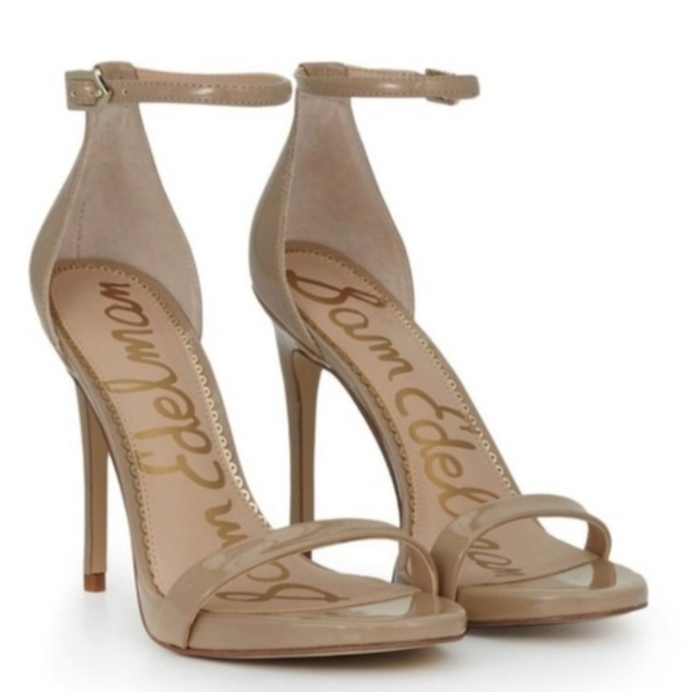 💛 Nude Sam Edelman Strappy Heels 💛